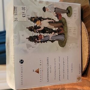 NIB Department 56 "Gathering Grapes" Seasons Bay Series